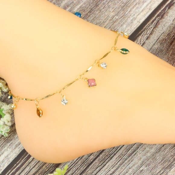 "Elegant Handmade Anklet – Delicate Jewelry for Women, MAR091817 - Picture 4 of 10